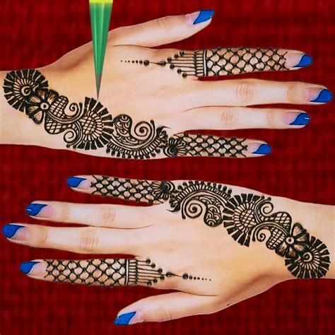 How To Do Easy Arabic Mehndi Design How To Make Simple Mehandi