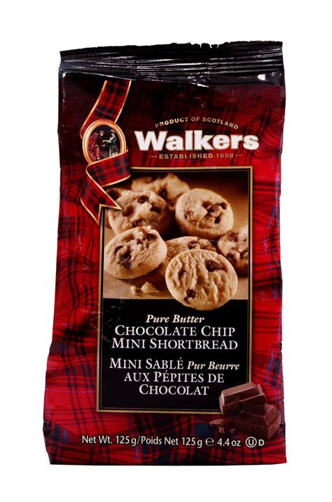 Walker S Pure Butter Mini Chocolate Chip Shortbread 125g Brandco Direct Inc