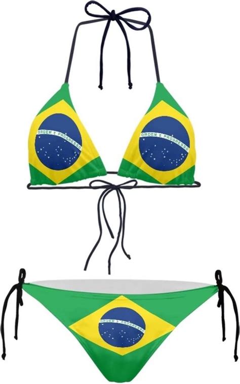 Dames Tweedelige Bikiniset Halter Top String Bikini Strandmode Bol