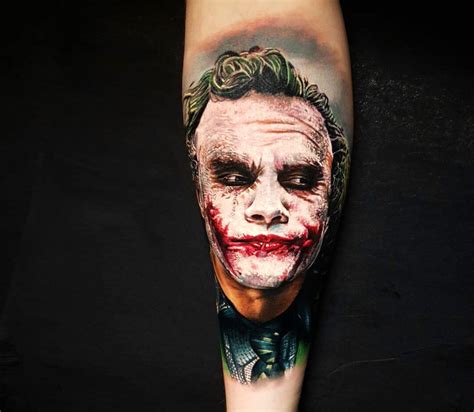 Joker Tattoo By Marek Hali Photo 31323