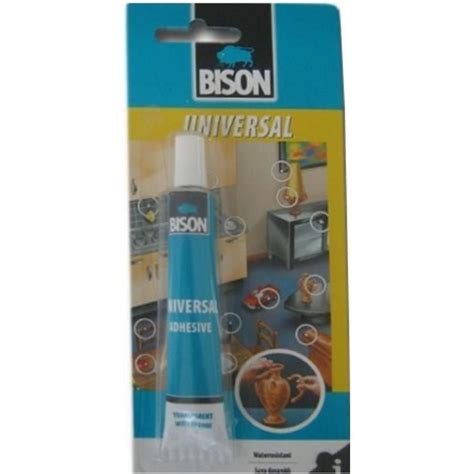 Bison Eşya Ve Malzeme Yapıştırıcı Güçlü Şeffaf Yapıştırma 25 Ml