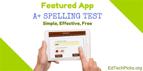 A Simple, Effective, Free Spelling App