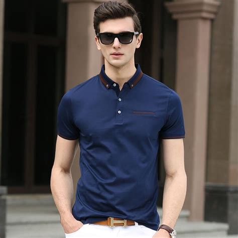 50pcs Business Men Lapel Collar Topsandtees High End Quality Cotton Slim