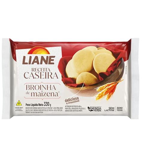 Biscoito Liane G Broinha Maizena Sem Lactose Super Primavera