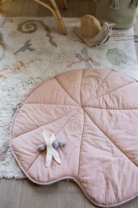 Water Lily Play Mat Vintage Nude Spielmatte Krabbeldecke Baby