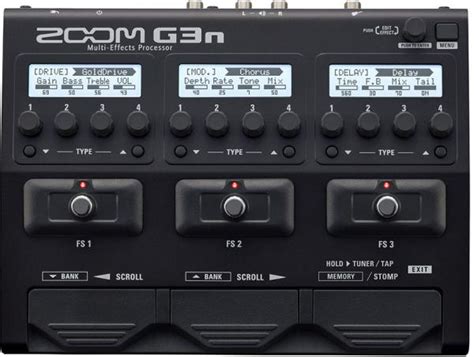 Zoom G3n Guitar Multi-effects Guitar amp modeling simulation
