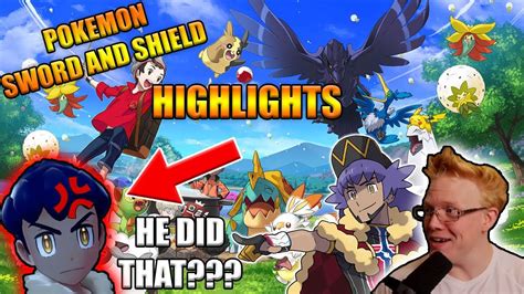 Funny Moments In Pokemon Sword Shield Youtube