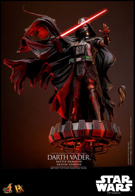 Star Wars Battle Damaged Darth Vader By Hot Toys The Toyark News