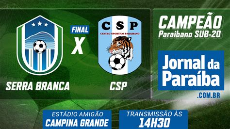 São Paulo Sub-20 X Serra Branca Esporte Clube Under 20 - Serra Branca x CSP: acompanhe ao vivo a final do Paraibano Sub-20