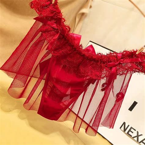 Jual Celana Dalam Wanita Renda Lingerie Transparan Sexy Hot G String Ukuran Jumbo C Shopee