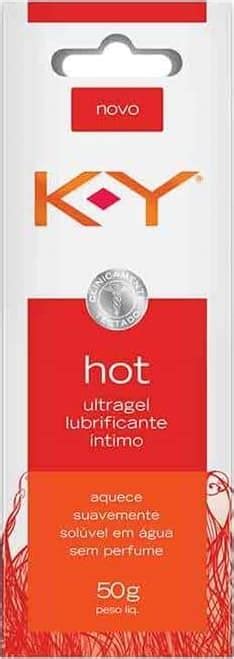 Gel Lubrificante Íntimo Hot K y Ky Aquece g