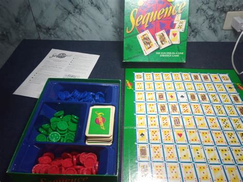 Sequence Boardgame Hobbies And Toys Toys And Games On Carousell