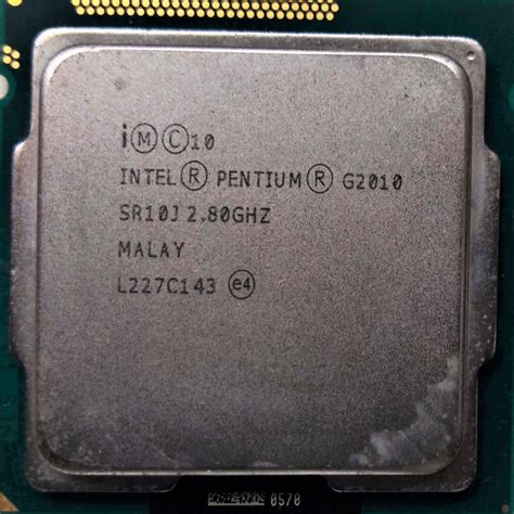 Intel Pentium G2010 Processor, Computers & Tech, Parts & Accessories ...