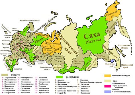 Регионы России - это... Что такое Регионы России?
