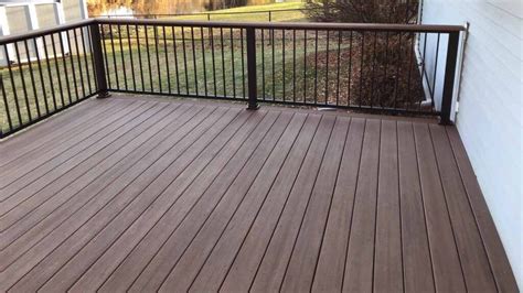 Azek English Walnut Timbertech Timbertech Decking Decks And Porches