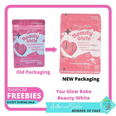 You Glow Babe Gluthathione Beauty White Authentic Intense Whitening Slimming Collagen And