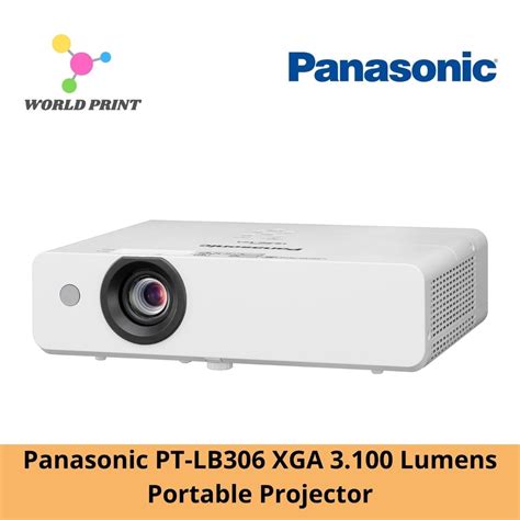 Panasonic Pt Lb Xga Lumens Portable Projector Shopee Malaysia