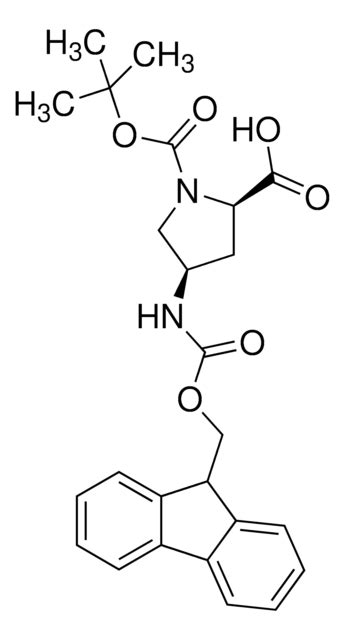 2R 4R 1 Boc N Fmoc 4 Amino Pyrrolidine 2 Carboxylic Acid AldrichCPR