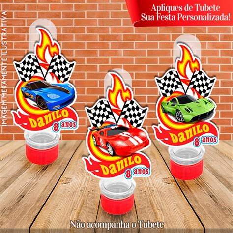 Apliques Para Tubetes Hot Wheels Personalizado Shopee Brasil
