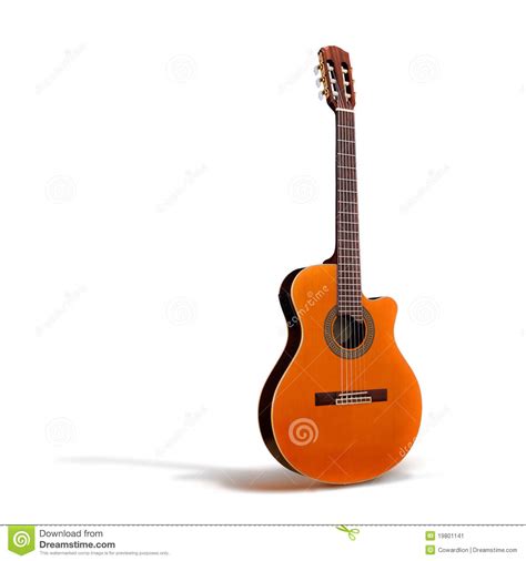 Fuselage Acoustique Classique En Coupe De Guitar Whole Isolant Image