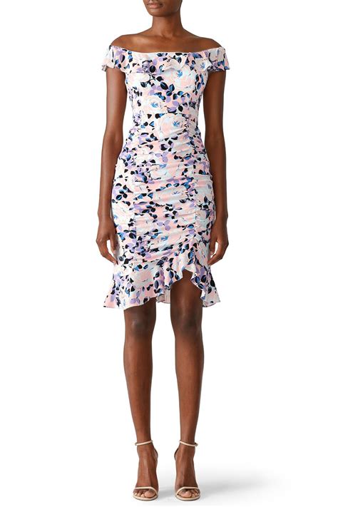 Floral Seductress Dress By Nanette Lepore Rent The Runway