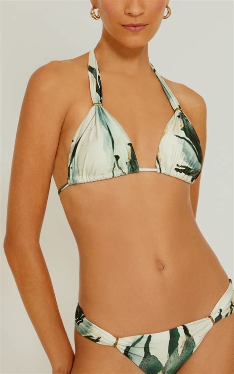 Lenny Niemeyer Zaire Adjustable Halter Bikini Ruperto Extremera