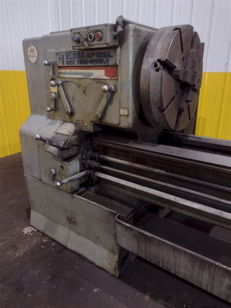 LEBLOND REGAL 5 HOLLOW SPINDLE ENGINE LATHE STOCK 19522