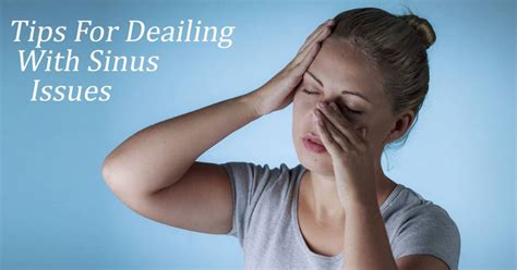 Tips For Dealing With Sinus Issues Guardian Angels Of Home Health Inc