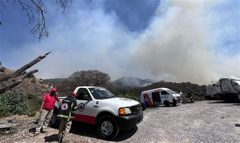 Se Registra Incendio En El Parque De Los Ciervos De Atizap N