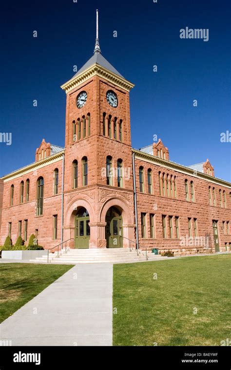 Old Coconino County Courthouse - Flagstaff, Arizona Stock Photo - Alamy