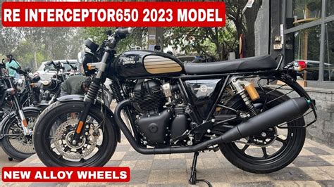 Finally Here Is Royal Enfield Interceptor Gets New Alloy And More