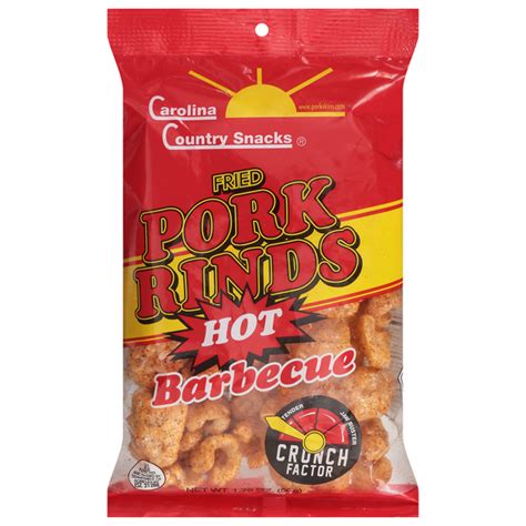 Save On Carolina Country Snacks Fried Pork Rinds Hot Barbecue Order Online Delivery Food Lion