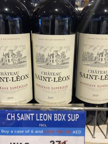 2019 Château Saint Léon Bordeaux Supérieur Vivino 日本