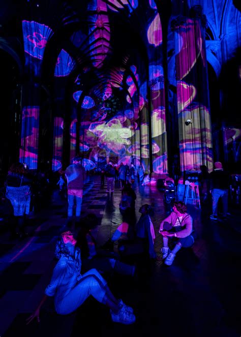 Immersive Light And Sound Show Takes Over Bristol Cathedral