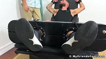 Restrained Bearded Amateur Tony Tickle Tormented By Dom XVIDEOS