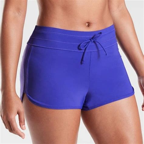 Athleta Swim Nwt Athleta Yacht Blue Kata Surge Swim Short Bikini