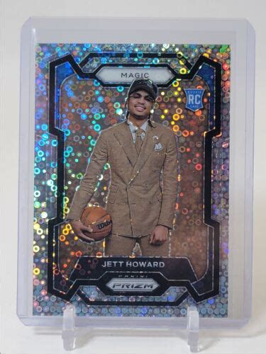 JETT HOWARD 2023 24 PRIZM ROOKIE FAST BREAK VARIATION RC Q2373 EBay