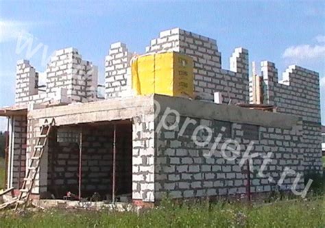 Стены из газосиликатных блоков - наружные, несущие, устройство ...