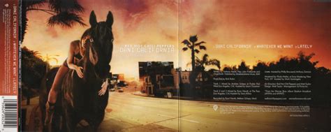 Red Hot Chili Peppers Dani California Cd Cd Discogs