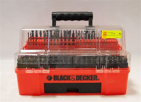 Black And Decker Bit Set In Case