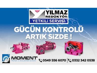 Moment Motor And Reduktor Yilmaz Reduktor Authorized Service For Sale