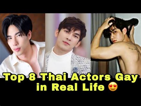 Top 8 Thai Actors Gay In Real Life Bl Couples Thai Bl YouTube