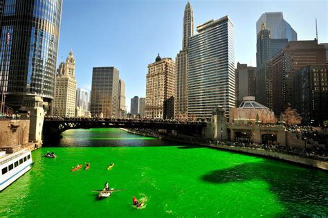 The History Of The Chicago River Dyed Green 2024