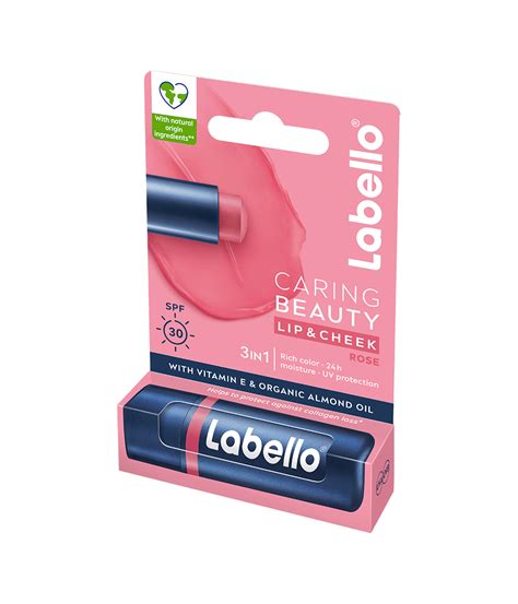 Caring Beauty Rose Nude L Be Og Kindbalsam Labello Nivea
