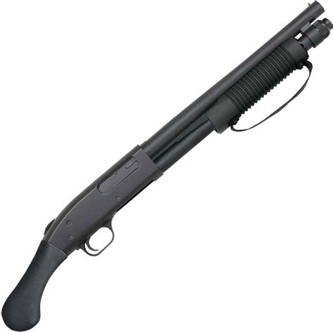 Mossberg 590 Shockwave Blued 12ga 3in Pump Action Firearm 14in