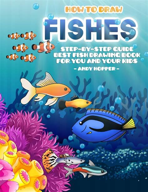 fish drawing  kids  parts