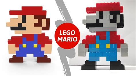 Lego Super Mario Game Character How To Build With Lego Brick Blocks