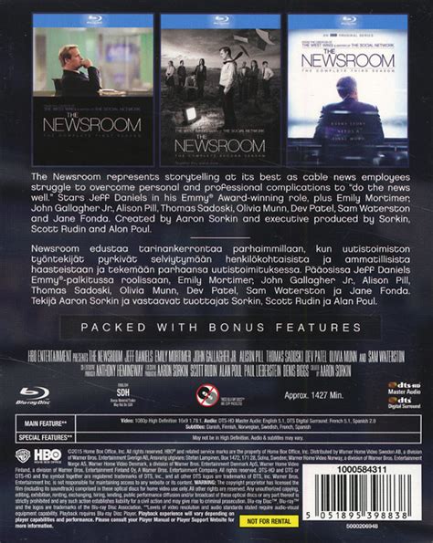 Newsroom Complete Series Season Beg Kaptenkrok