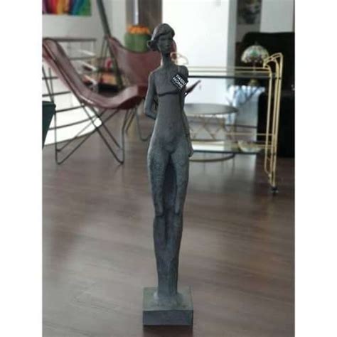 Fem Women Statue Decor Decor Tall Statue Naked Standing Statue Yiassu