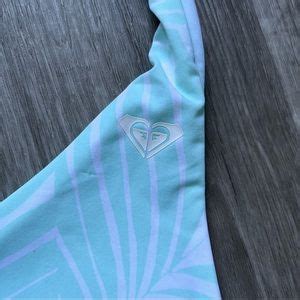 Roxy Swim Roxy Palm Tree Dreams Reversible Elongated Triangle Bikini Top Poshmark